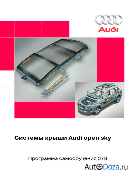 Системы крыши open sky для Audi A2, Audi A3 Sportback, Audi Q7