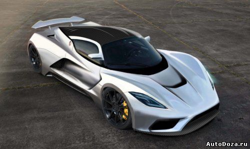 Спортивный автомобиль Hennessey Venom F5 с 1400-сильным двигателем - будущий мировой рекордсмен