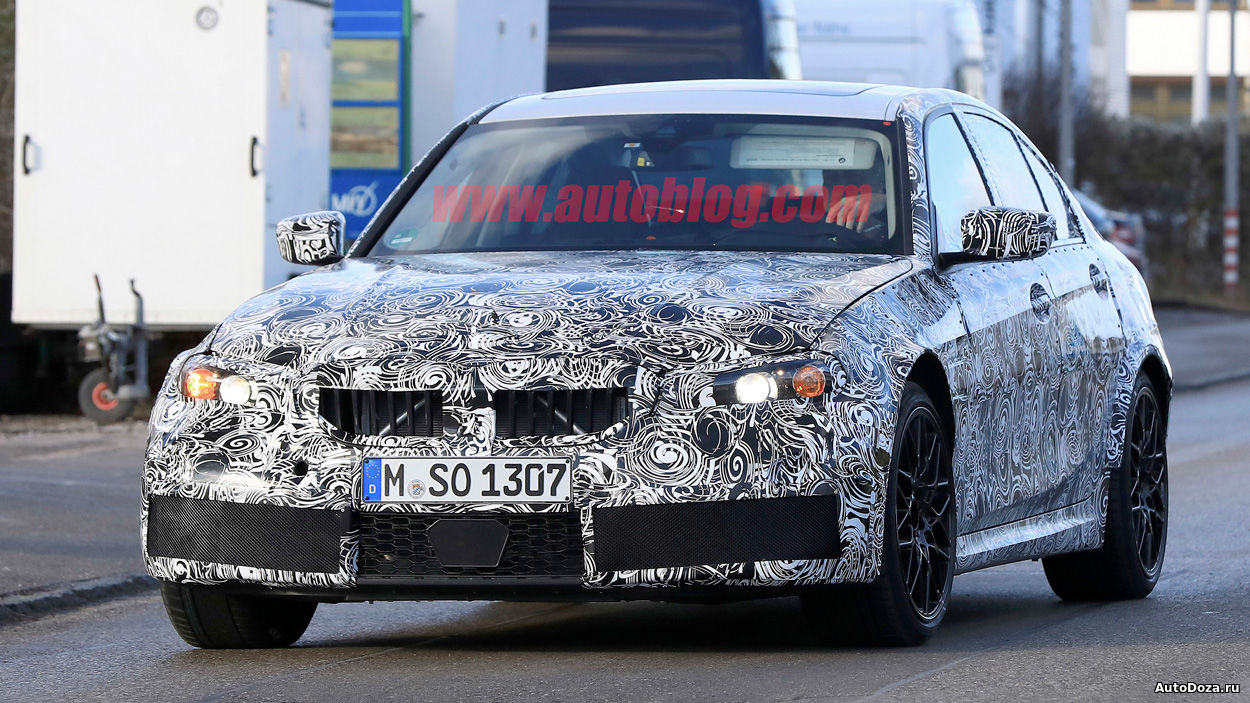 Следующее поколение BMW M3 провело тестирование