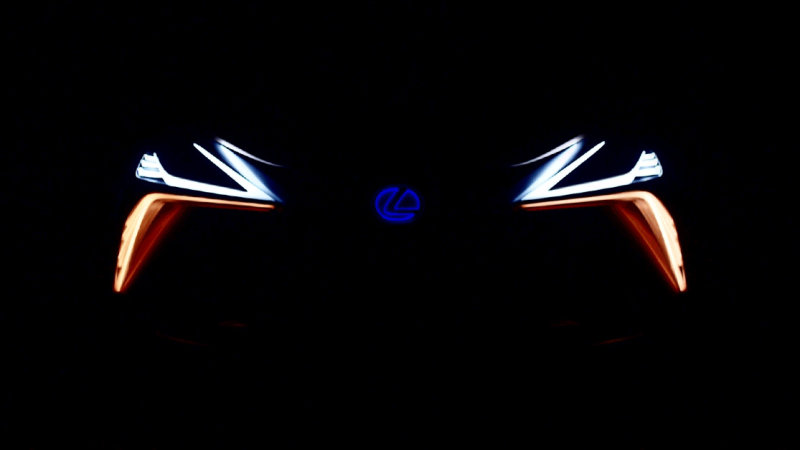 Lexus LF-1 Limitless загорается как новогодняя елка в новом тизере