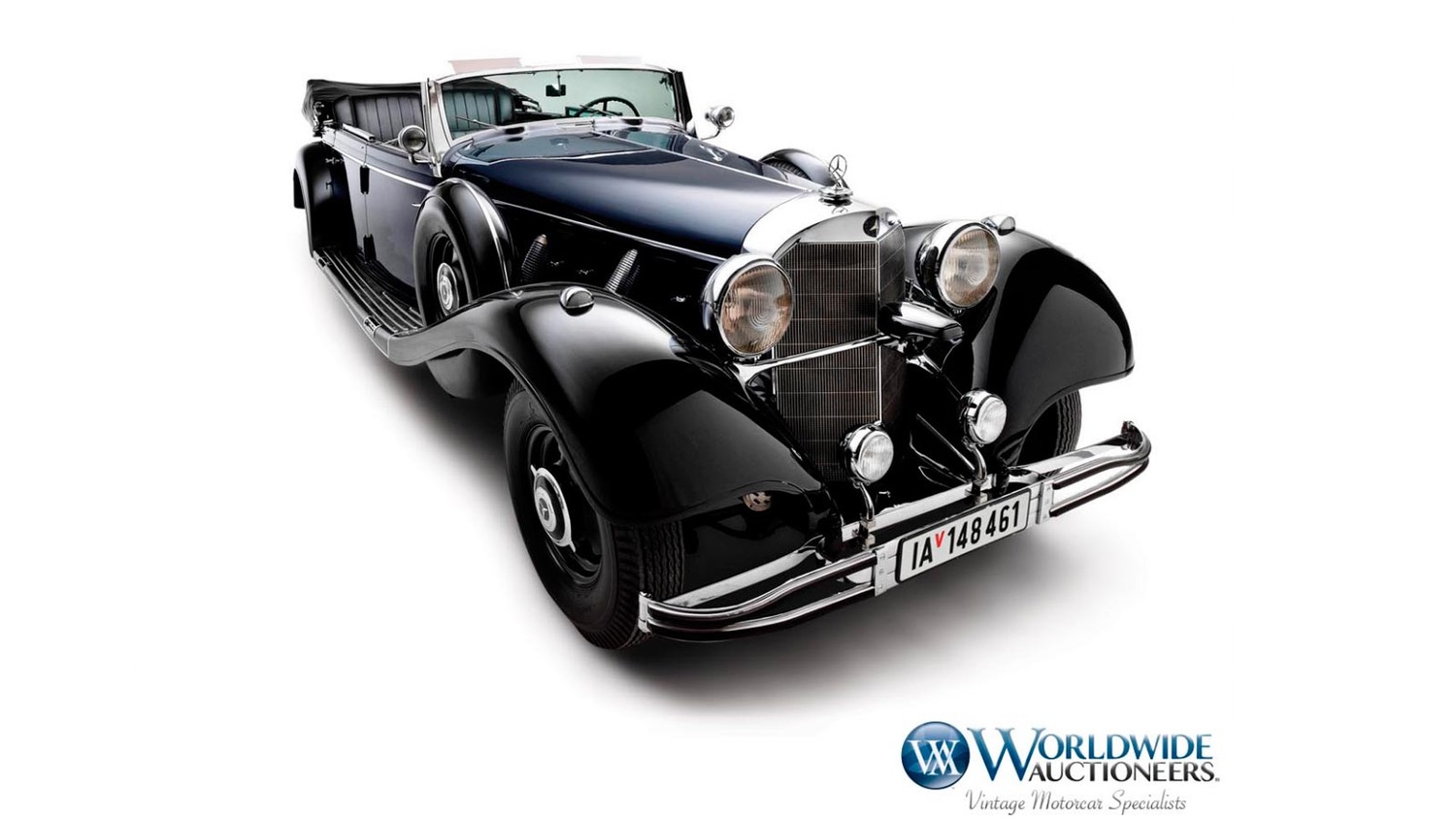 Mercedes-Benz 770K Grosser Open Tourer 1939 года выпуска Гватемальского парада идет на аукцион