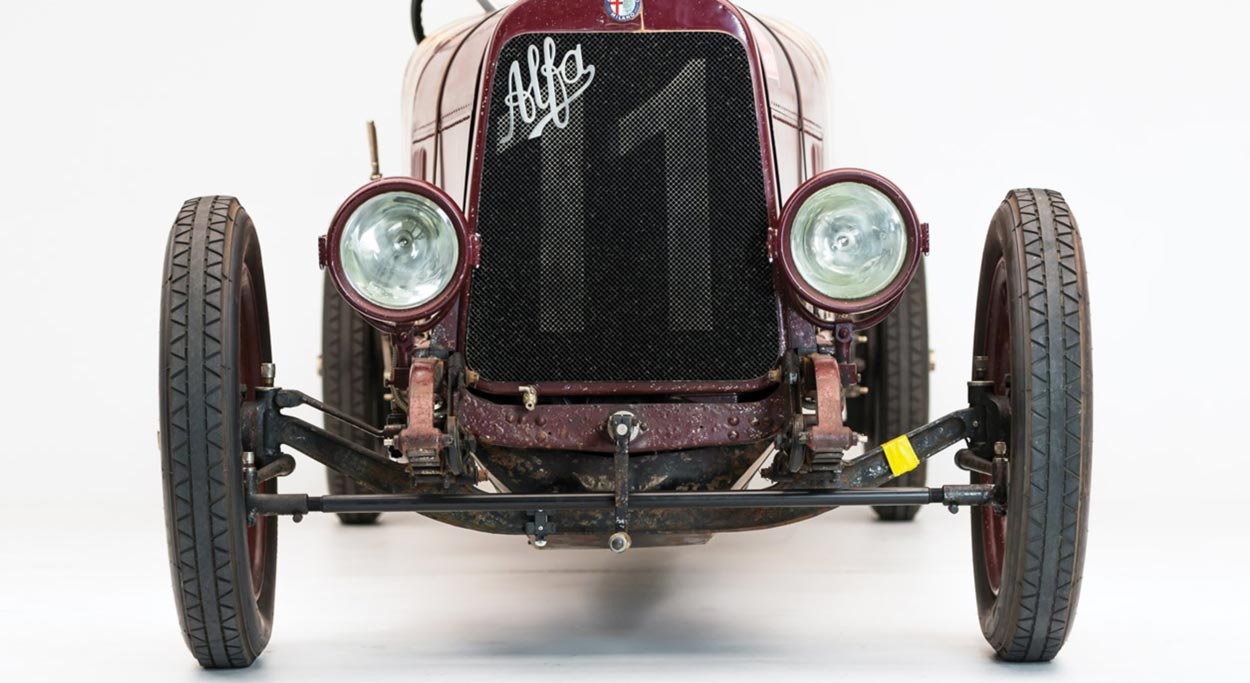 Раллийный автомобиль Vintage 1921 Alfa Romeo G1 попадает на аукцион в блок RM Sotheby's