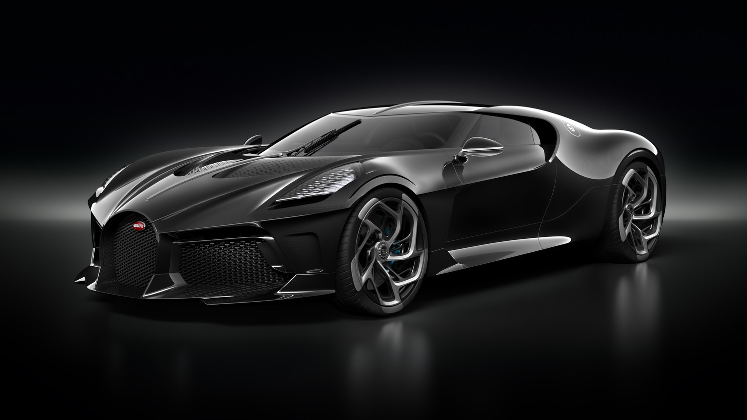 Bugatti La Voiture Noire - абсолютная элегантность и самый дорогой новый автомобиль за всю историю