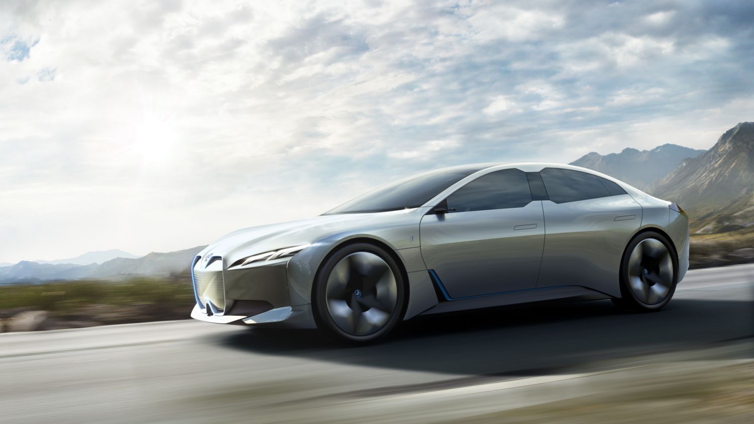 Электрический седан BMW i4, появится в 2021 году с мощностью 530 лошадиных сил.